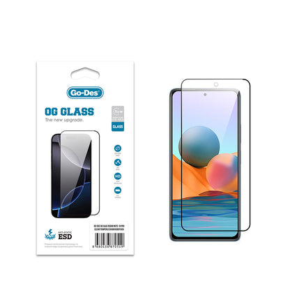 Xiaomi Redmi Note 10 Pro Go Des OG Glass Antistatik Temperli Cam Ekran Koruyucu - Görsel 2