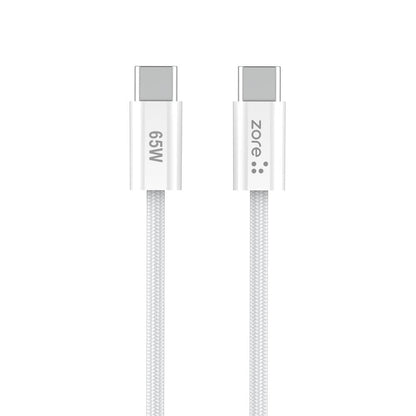 Zore Vol Serisi Type-C to Type-C PD Şarj ve Data Kablosu 65W 3A 1 Metre